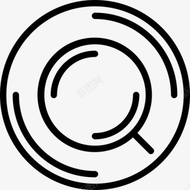 咖啡商务和办公18直系图标图标