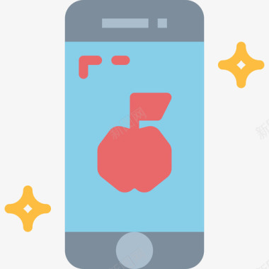Iphone移动和电话2平板图标图标