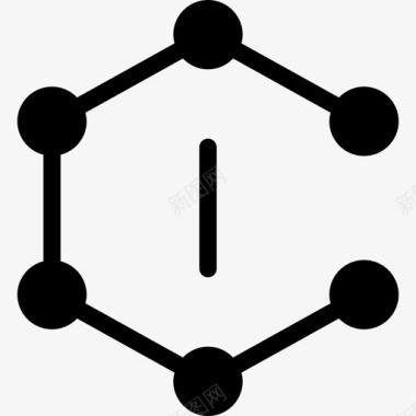 链式分子分子科学21填充图标图标