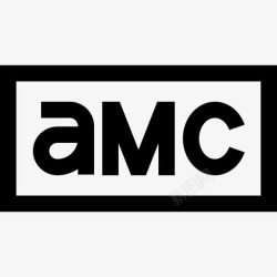AMCAmc电影和电视标识2线性图标高清图片
