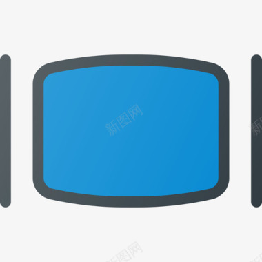 显示器免扣PNG显示器it组件3线性颜色图标图标