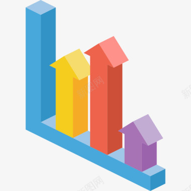 营销图表分析数据和图表2平面图图标图标