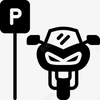 摩托车汽车零件汽车3实心图标图标