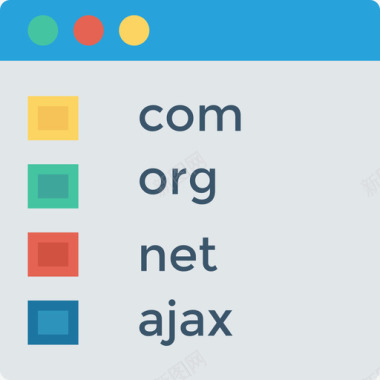 网页前端设计网页网页程序平面图标图标