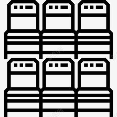 大学海报大学6班直系图标图标