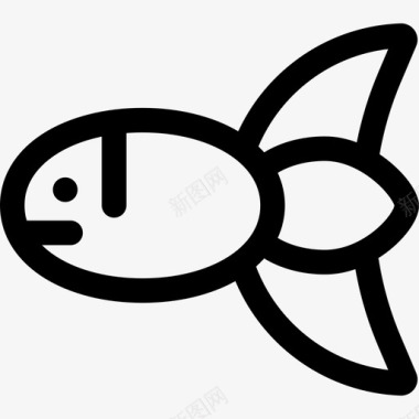 鱼类自然14直系图标图标