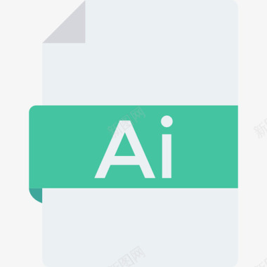 AI分层文件AI文件夹13扁平图标图标