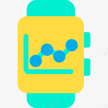 智能手表分析2平面图标图标