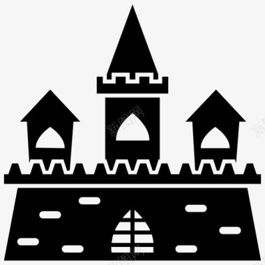 新天鹅堡防御工事国王之家图标图标