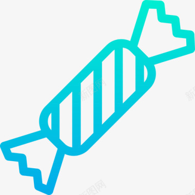 糖果纸糖果面包房35梯度图标图标