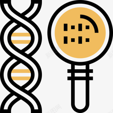 遗传调控遗传生物化学6黄影图标图标