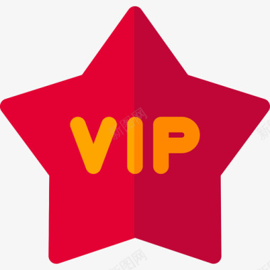 vip充值Vipfame7扁平图标图标