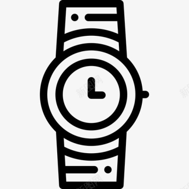 手表户外活动15直线型图标图标