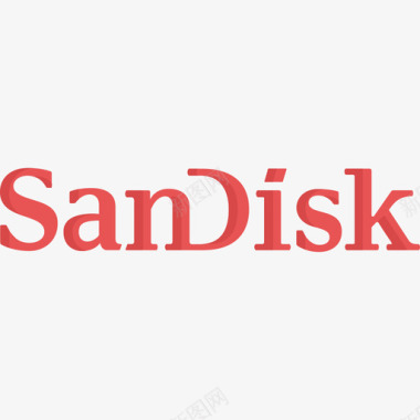 Sandisk技术徽标2扁平图标图标