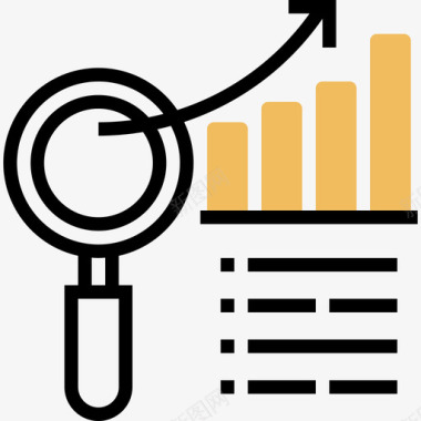 研究物质研究数字营销55黄影图标图标