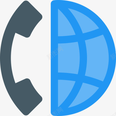 国际长途电话商务金融5持平图标图标