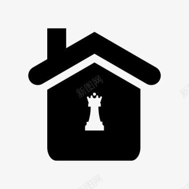 家里的棋家里的楼图标图标