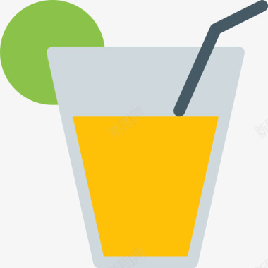 鲜榨果汁果汁饮料6无糖图标图标