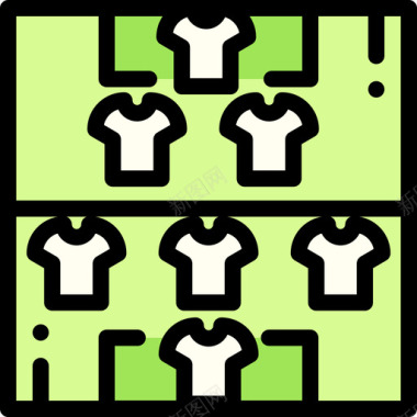 足球队足球17线颜色图标图标