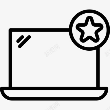 MACBOOKMacbooktech10线性图标图标