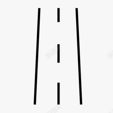 道路地面高速公路图标图标