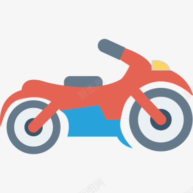 摩托车运动健身平板车图标图标