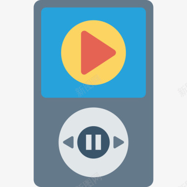 团队合作视频Ipod音乐音频和视频平板图标图标