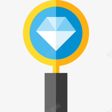 钻石创业和新业务5持平图标图标