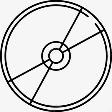 蓝光光盘光盘设备20线路128px图标图标