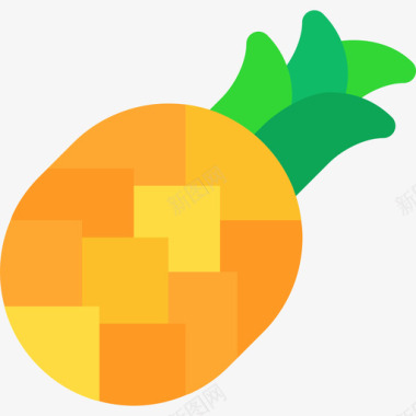 菠萝巴西嘉年华4平淡图标图标