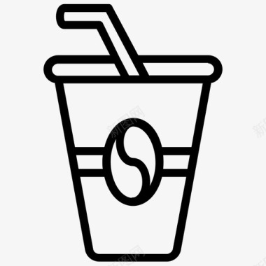 外卖饮料清爽饮料冰沙饮料图标图标
