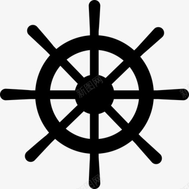 船轮航海帆船图标图标