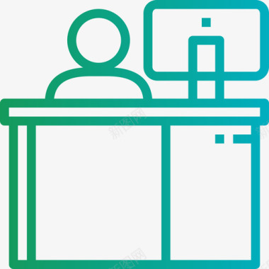 办公室工作人员办公室工作人员办公室要素10坡度图标图标