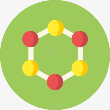 科学实验室公寓图标图标