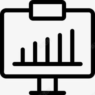 组织机构图表条形图图表10线性图标图标