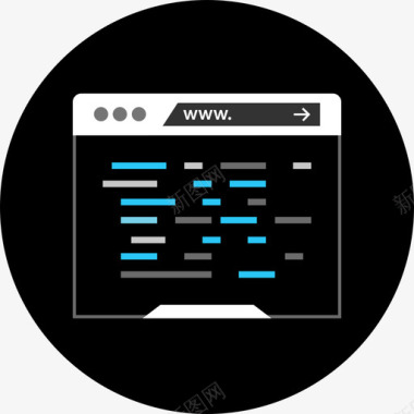网页优化浏览器搜索引擎优化和网页6平面图标图标