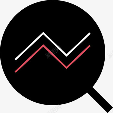 平面图矢量分析图表和图表6平面图图标图标