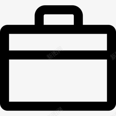 行李箱商务155直列图标图标
