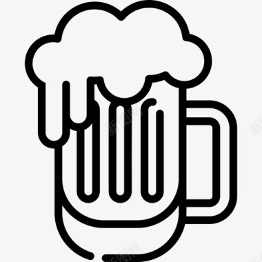 啤酒13号夏季直饮图标图标