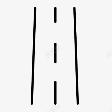 道路地面高速公路图标图标