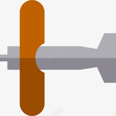 粉笔飞机飞机军用扁平图标图标