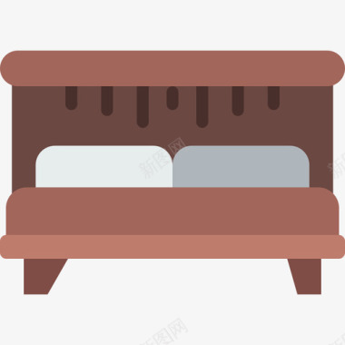 床家具和家居5公寓图标图标