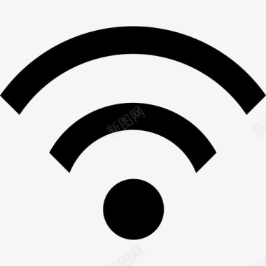 WiFi信号Wifi智能手机基本配置2线性图标图标