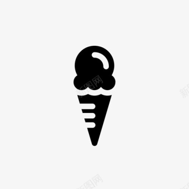 冰淇淋饮料食物图标图标