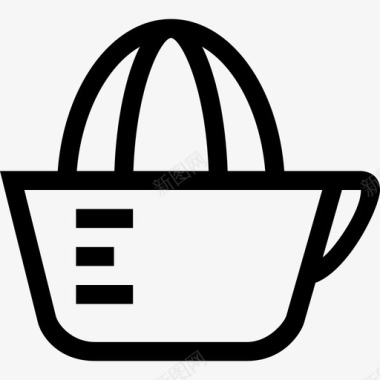 榨汁机厨房微型图标图标