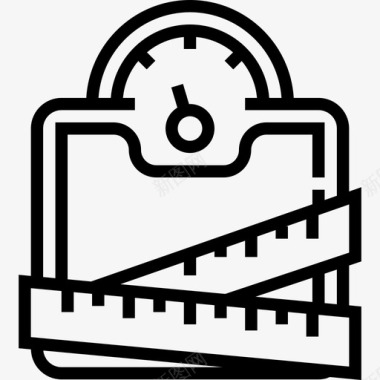 健康心灵量表健康检查3线性图标图标