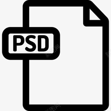 Psd思维26线性图标图标