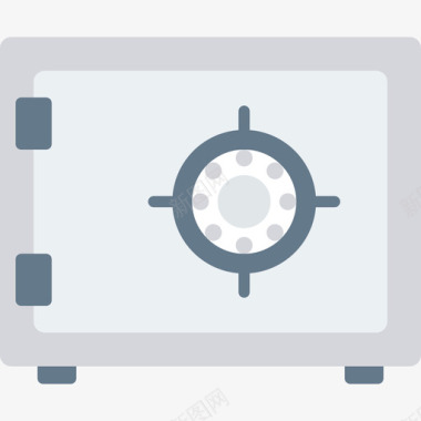 金库商务和办公室15公寓图标图标