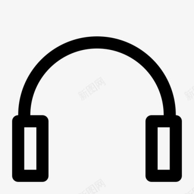 耳机听音乐图标图标