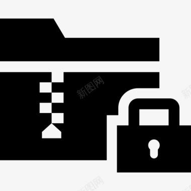 安全提醒图标安全存档文件夹锁定图标图标